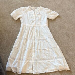 GAP White Midi Dress